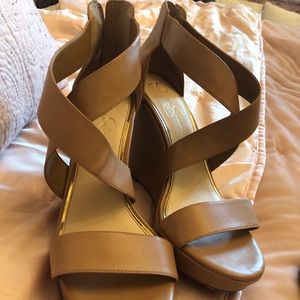 Jessica Simpson wedges